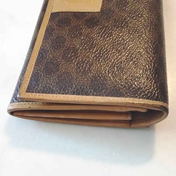 Celine Triomphe Long Wallet Vintage GUC - Picture 6 of 17